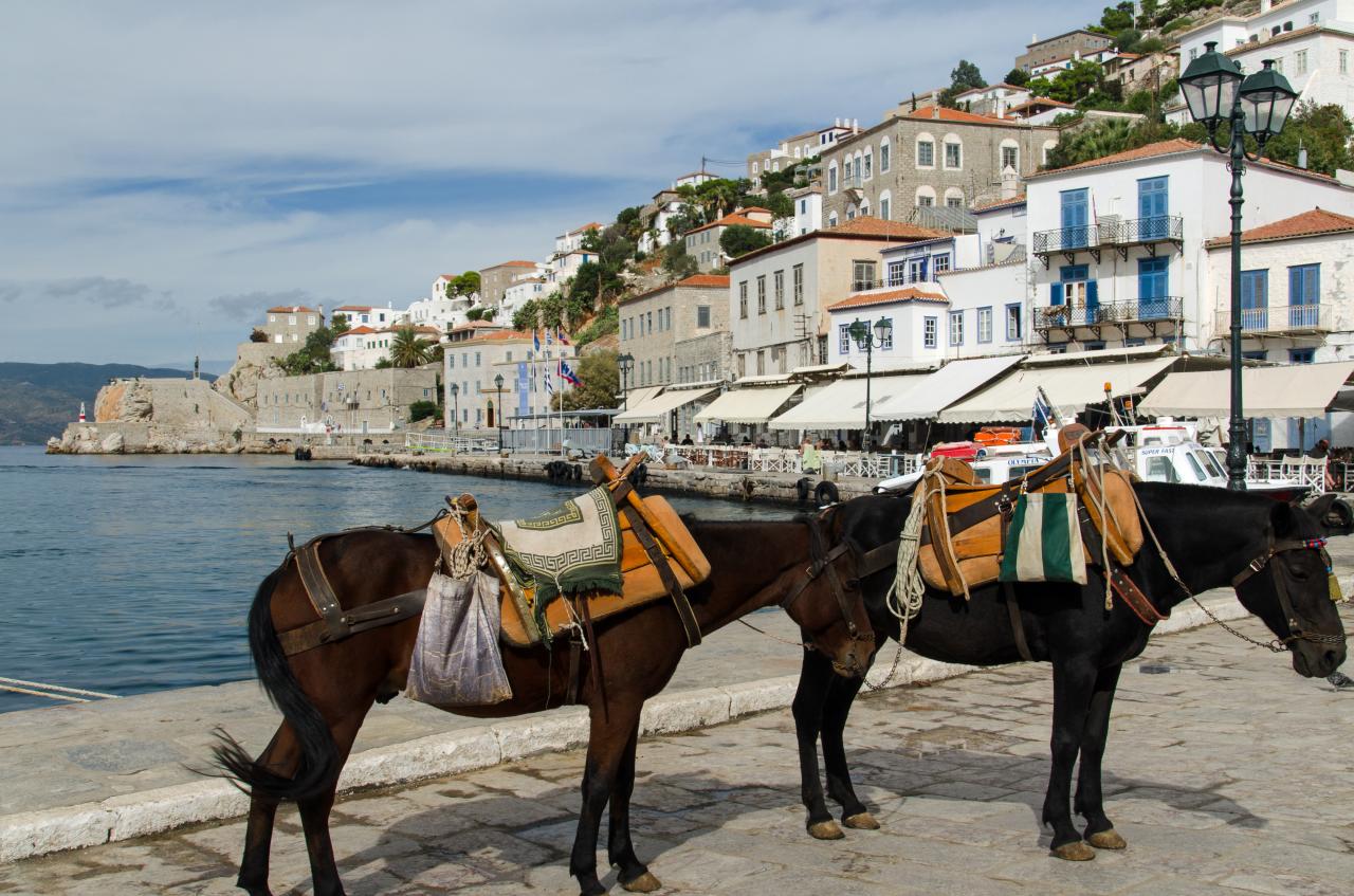 Grèce-Sur l'île de Hydra